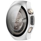 For Huawei Watch 5 46mm Tempered Film Integrated PC Watch Protective Case(Frosted Silver) - 2