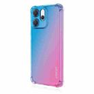 For OPPO Reno14 F 5G ENKAY Hat-Prince Gradient Airbag TPU Phone Case(Blue Pink) - 1