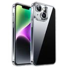 For iPhone 14 Plus Kalebol Highly Transparent PC Hybrid TPU Phone Case - 1