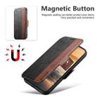 For iPhone 17 Suteni Q07 2-in-1 Multi-function Detachable Wallet MagSafe Phone Case(Black) - 3