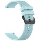 For Verizon Gizmo Watch 3 Kids Watch Textured Silicone 20mm Watch Band(Light Blue) - 3