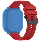 For Verizon Gizmo Watch 3 Kids Watch Textured Silicone 20mm Watch Band(Red) - 2
