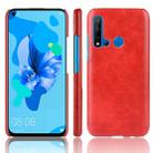 Shockproof Litchi Texture PC + PU Case for Huawei P20 lite 2019/Nova 5i(Red) - 1