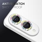 For Samsung Galaxy S25 Edge 5G NORTHJO 1 Set Camera Lens Protector Glitter Metal Ring Film(Colorful) - 3
