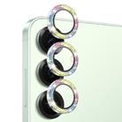 For Samsung Galaxy S25+ 5G NORTHJO 1 Set Camera Lens Protector Glitter Metal Ring Film(Colorful) - 2