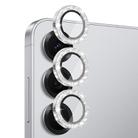 For Samsung Galaxy S25+ 5G NORTHJO 1 Set Camera Lens Protector Glitter Metal Ring Film(Silver) - 2
