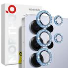 For Samsung Galaxy S25 Ultra 5G NORTHJO 1 Set Camera Lens Protector Glitter Metal Ring Film(Blue) - 1