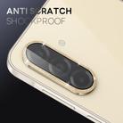For Samsung Galaxy A26 5G NORTHJO 1 Set Camera Lens Protector Glitter Metal Ring Film(Gold) - 3