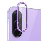 For Samsung Galaxy A26 5G NORTHJO 1 Set Camera Lens Protector Glitter Metal Ring Film(Purple) - 2