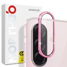 For Samsung Galaxy A36 5G / A56 5G NORTHJO 1 Set Camera Lens Protector Glitter Metal Ring Film(Pink) - 1
