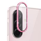 For Samsung Galaxy A36 5G / A56 5G NORTHJO 1 Set Camera Lens Protector Glitter Metal Ring Film(Pink) - 2