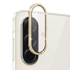 For Samsung Galaxy A36 5G / A56 5G NORTHJO 1 Set Camera Lens Protector Glitter Metal Ring Film(Gold) - 2