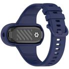 For Insta 360 Go 3 / Go 3S / Go 2 Solid Color Silicone Watch Band(Dark Blue) - 1