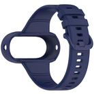 For Insta 360 Go 3 / Go 3S / Go 2 Solid Color Silicone Watch Band(Dark Blue) - 3