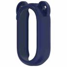For Insta 360 Go 2 Solid Color Silicone Protective Case(Dark Blue) - 2