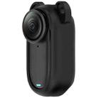 For Insta 360 Go 2 Solid Color Silicone Protective Case(Black) - 1