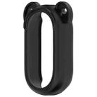 For Insta 360 Go 2 Solid Color Silicone Protective Case(Black) - 2