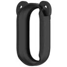 For Insta 360 Go 2 Solid Color Silicone Protective Case(Black) - 3