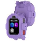 For TickTalk 5 Kids Watch TPU Hollow Watch Protective Case(Purple) - 3