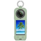 For Insta360 X5 Silicone Protective Case(Ice Lake Green) - 1