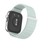 For Huawei Watch Fit 4Pro Watch Case Integrated Nylon Loop Watch Band(Light Cyan) - 3