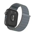 For Huawei Watch Fit 4Pro Watch Case Integrated Nylon Loop Watch Band(Stormy Grey) - 3