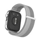For Huawei Watch Fit 4 Watch Case Integrated Nylon Loop Watch Band(Silver) - 3
