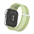 For Huawei Watch Fit 3 Watch Case Integrated Nylon Loop Watch Band(Mint Green) - 3