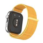 For Huawei Watch Fit 3 Watch Case Integrated Nylon Loop Watch Band(Faint Yellow) - 3