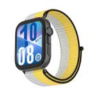 For Huawei Watch Fit 3 Watch Case Integrated Nylon Loop Watch Band(Oatmeal Color) - 2