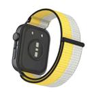 For Huawei Watch Fit 3 Watch Case Integrated Nylon Loop Watch Band(Oatmeal Color) - 3