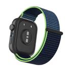 For Huawei Watch Fit 3 Watch Case Integrated Nylon Loop Watch Band(Lime) - 3