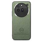 For Nothing Phone 3a Pro Twill Fabric Leather Skin Back Phone Case(Green) - 2