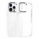 For iPhone 12 Pro Max Kalebol Gold Shield PC Hybrid TPU Phone Case(White) - 1