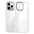 For iPhone 12 Pro Max Kalebol Gold Shield PC Hybrid TPU Phone Case(Transparent) - 1