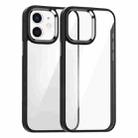 For iPhone 12 Kalebol Gold Shield PC Hybrid TPU Phone Case(Black) - 1