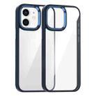 For iPhone 12 Kalebol Gold Shield PC Hybrid TPU Phone Case(Dark Blue) - 1