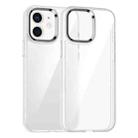 For iPhone 12 Kalebol Gold Shield PC Hybrid TPU Phone Case(Transparent) - 1