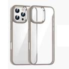 For iPhone 16 Pro Max Kalebol Gold Shield PC Hybrid TPU Phone Case(Titanium Gold) - 1