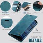 For iPhone 16 CaseMe 033 Calf Genuine Leather Lining Microfibre RFID Blocking Phone Case(Green) - 5