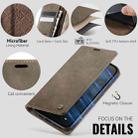 For iPhone 11 CaseMe 033 Calf Leather Lining Microfibre RFID Blocking Phone Case(Coffee) - 5