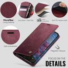 For iPhone 11 Pro Max CaseMe 033 Calf Leather Lining Microfibre RFID Blocking Phone Case(Red) - 5