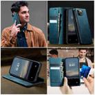 For iPhone 11 Pro Max CaseMe 033 Calf Leather Lining Microfibre RFID Blocking Phone Case(Green) - 4