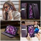 For iPhone 11 Pro Max CaseMe 033 Calf Leather Lining Microfibre RFID Blocking Phone Case(Purple) - 4