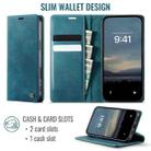 For iPhone 16 Pro Max CaseMe 033 Calf Leather Lining Microfibre RFID Blocking Phone Case(Green) - 2