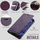 For iPhone 14 Pro Max CaseMe 033 Calf Leather Lining Microfibre RFID Blocking Phone Case(Purple) - 5