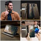 For iPhone 12 mini CaseMe 033 Calf Leather Lining Microfibre RFID Blocking Phone Case(Coffee) - 4