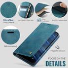 For iPhone 12 mini CaseMe 033 Calf Leather Lining Microfibre RFID Blocking Phone Case(Green) - 5