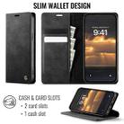 For iPhone 13 mini CaseMe 033 Calf Leather Lining Microfibre RFID Blocking Phone Case(Black) - 2