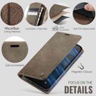 For iPhone 13 mini CaseMe 033 Calf Leather Lining Microfibre RFID Blocking Phone Case(Coffee) - 5